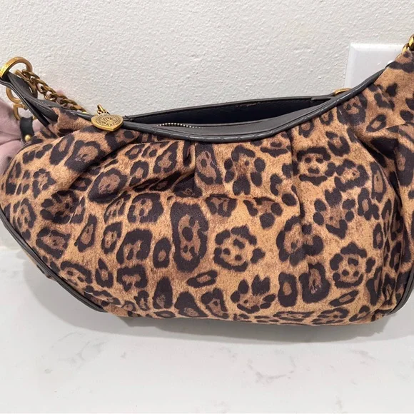 Viral!!!!  Juicy Couture cheetah Hobo Romance Shoulder Bag with matching wallet. - Picture 6 of 6